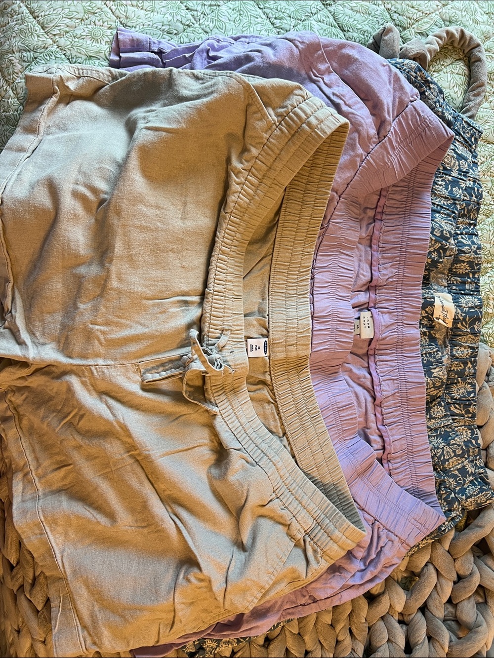Linen short bundle